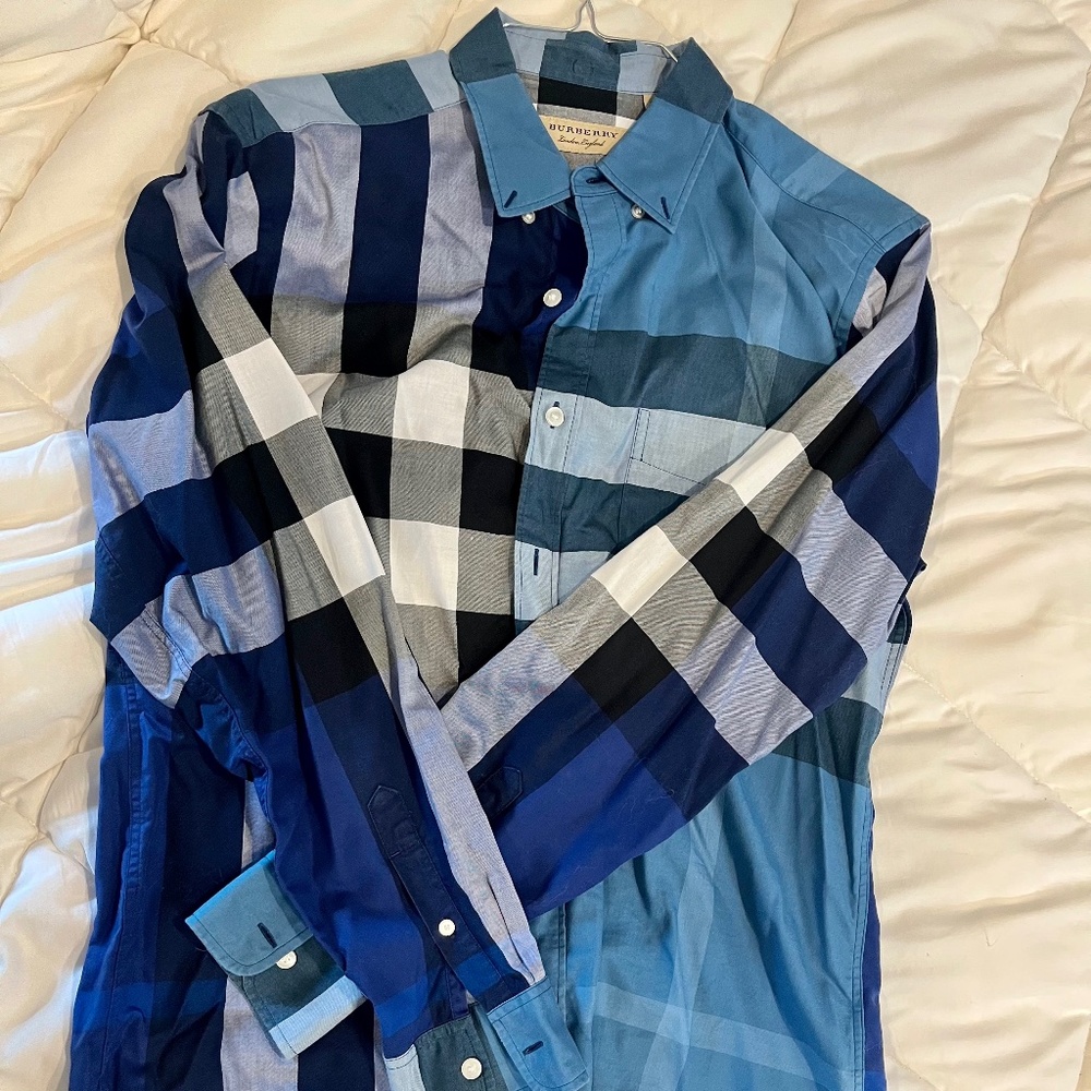 Burberry long sleeve button up